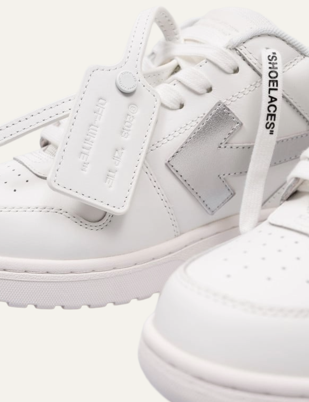 OFF WHITE OUT OF OFFICE CALF LEATHER