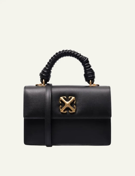 OFF WHITE JITNEY 1.4 TOP HANDLE WOVEN