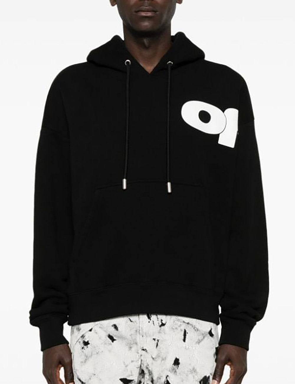 OFF WHITE SHARED LOGO SKATE HOODIE OFF WHITE