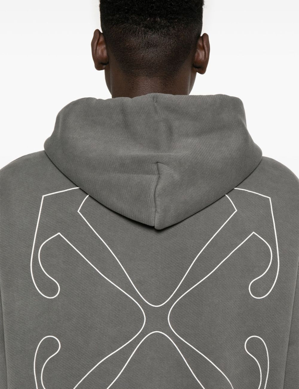 OFF WHITE OUTLINE ARROW SKATE HOODIE OFF WHITE