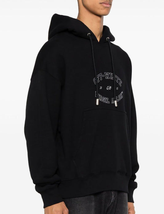 OFF WHITE COLLEGE SKATE HOODIE OFF WHITE