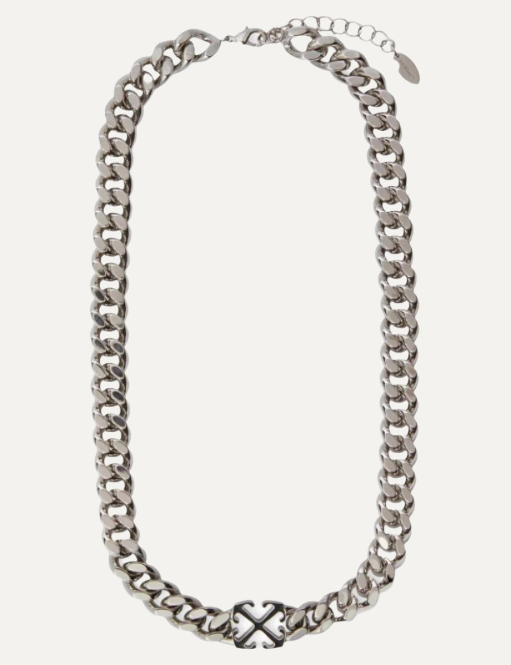 OFF WHITE ARROW CHAIN NECKLACE OFF WHITE