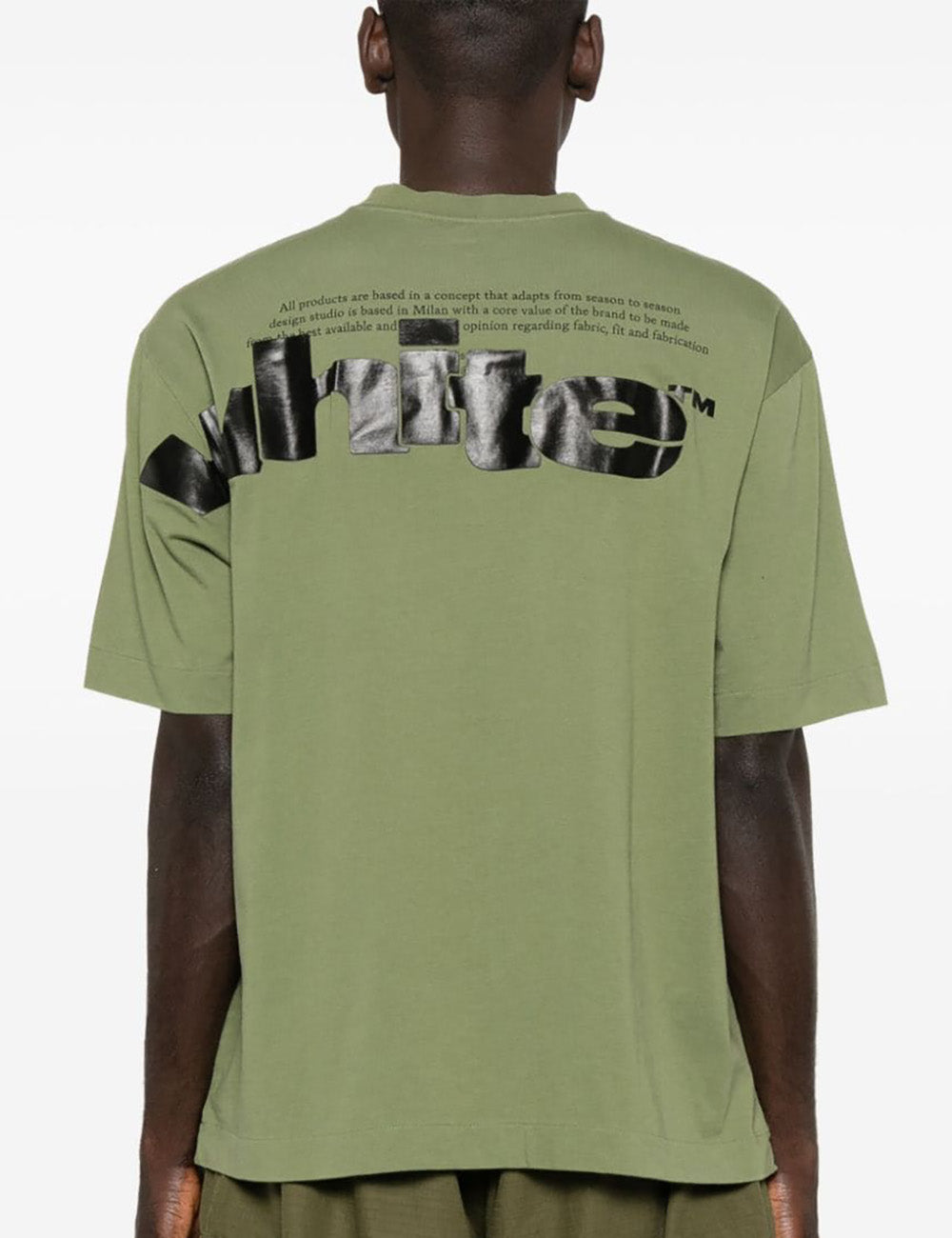 OFF WHITE SHARED LOGO SKATE S/S TEE OFF WHITE