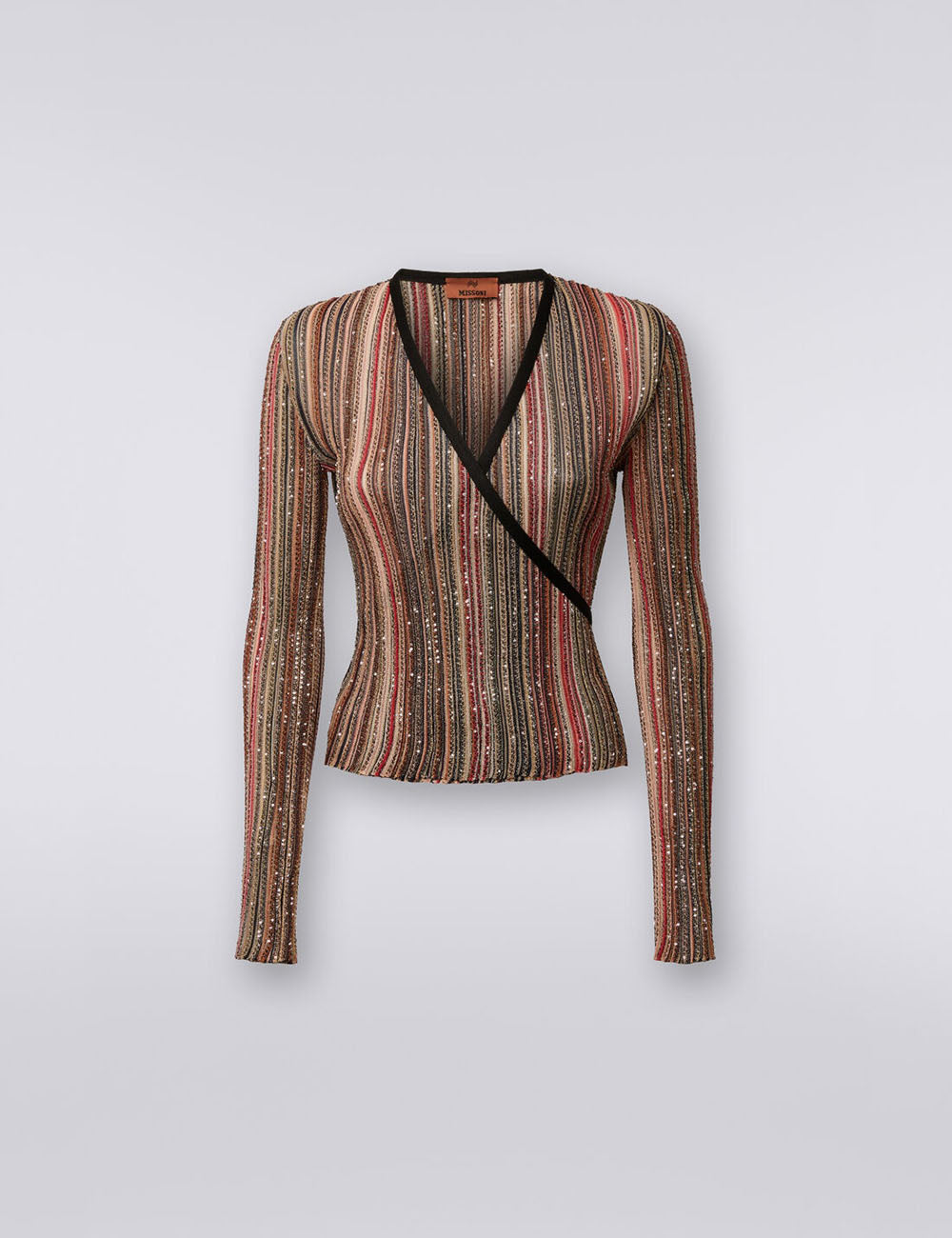 MISSONI SWEATER-MULTIC PART KNIT MISSONI