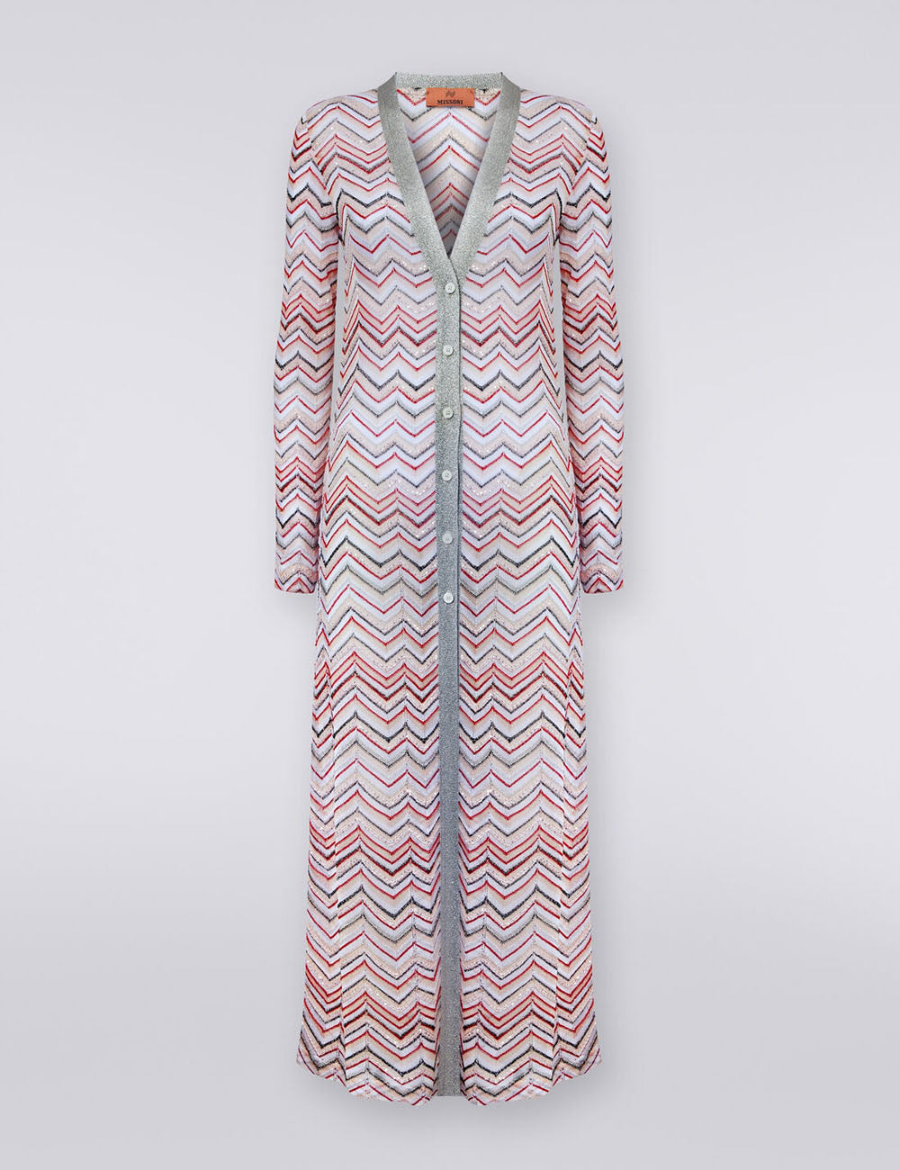 MISSONI CARDIGAN-MULTIC ZIG ZAG LUREX MISSONI