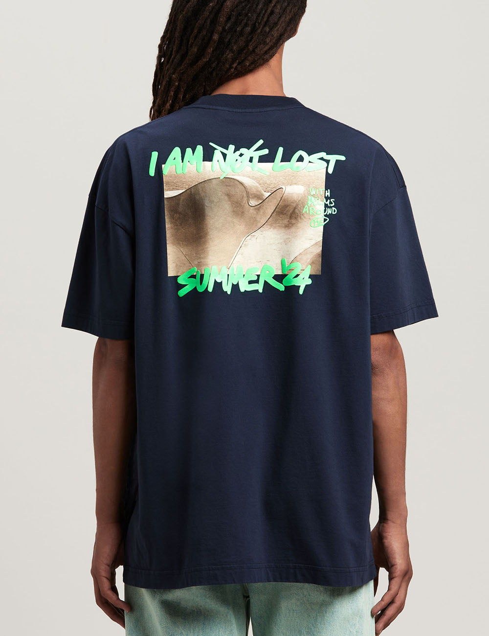 PALM ANGELS I AM LOST TEE PALM ANGELS