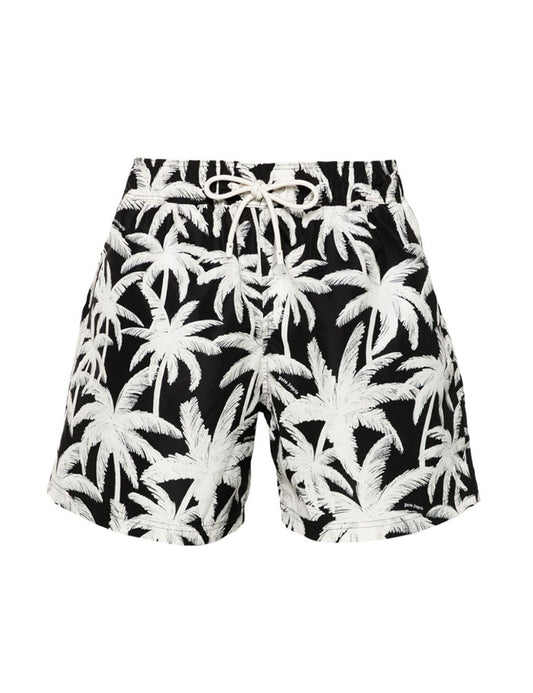 PALM ANGELS PALMS ALLOVER SWIMSHORTS