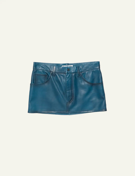 ACNE STUDIOS SKIRT BLUE BLACK