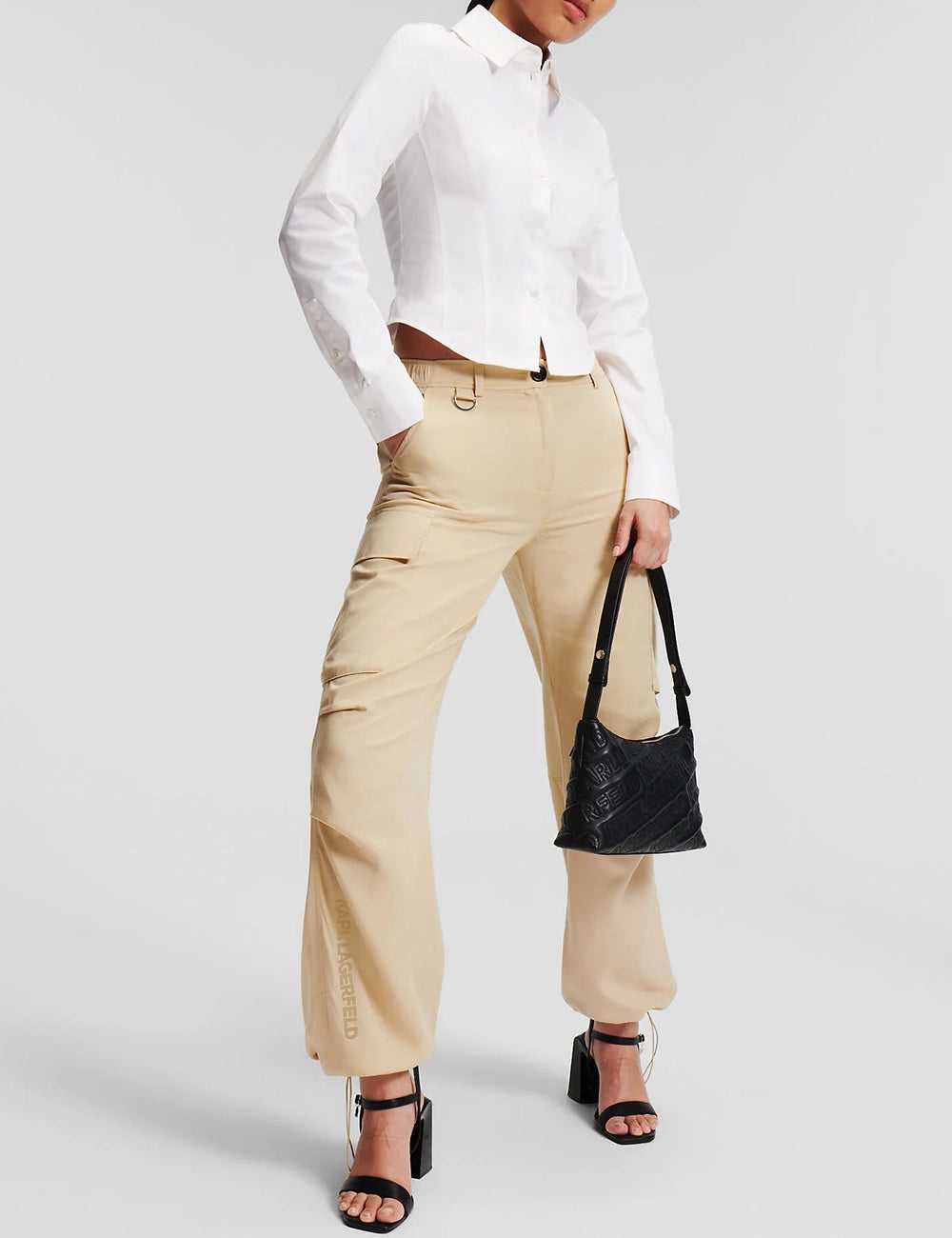 KARL LAGERFELD SOFT CARGO PANT KARL LAGERFELD