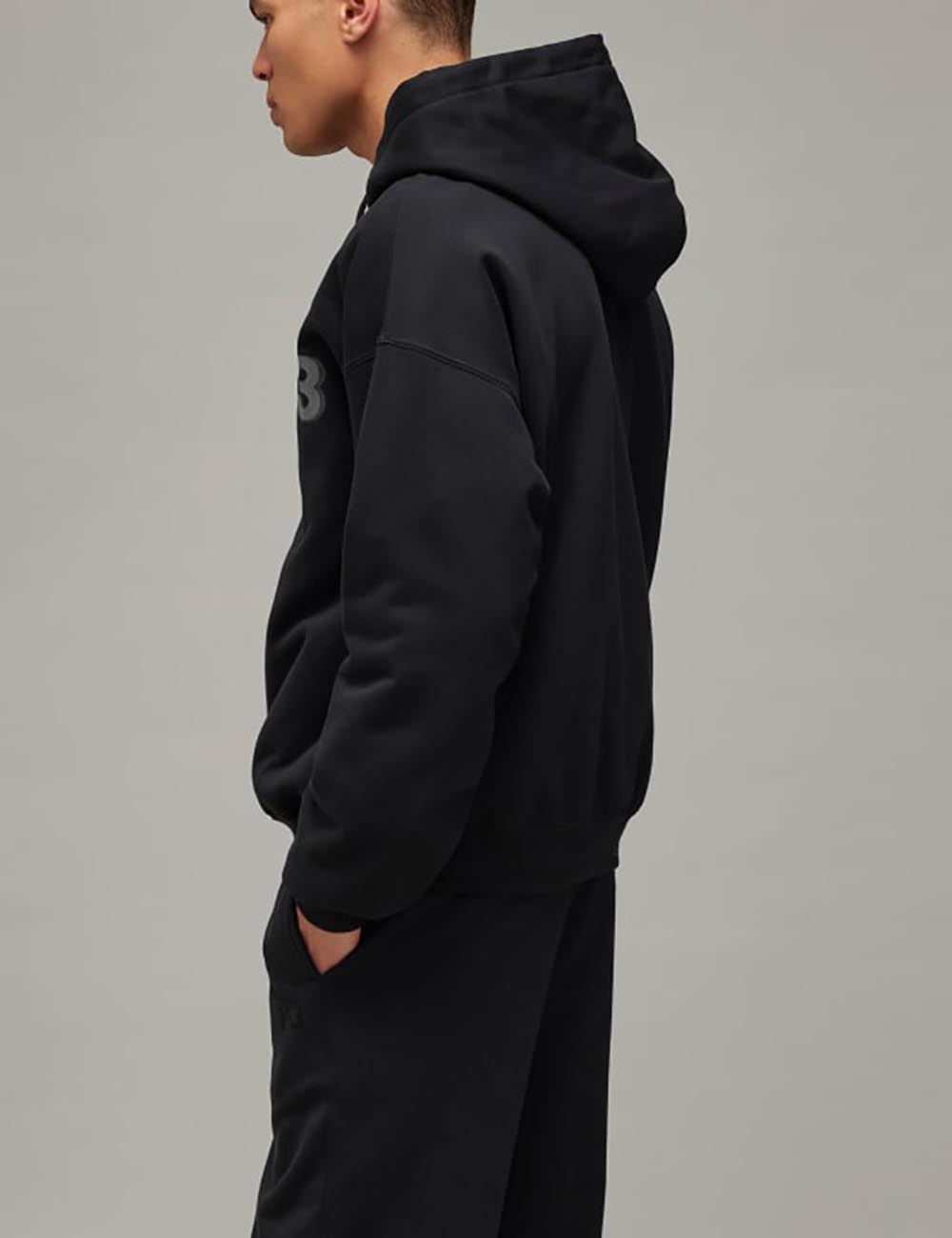 Y-3 LOGO ZIP HOODIE Y-3