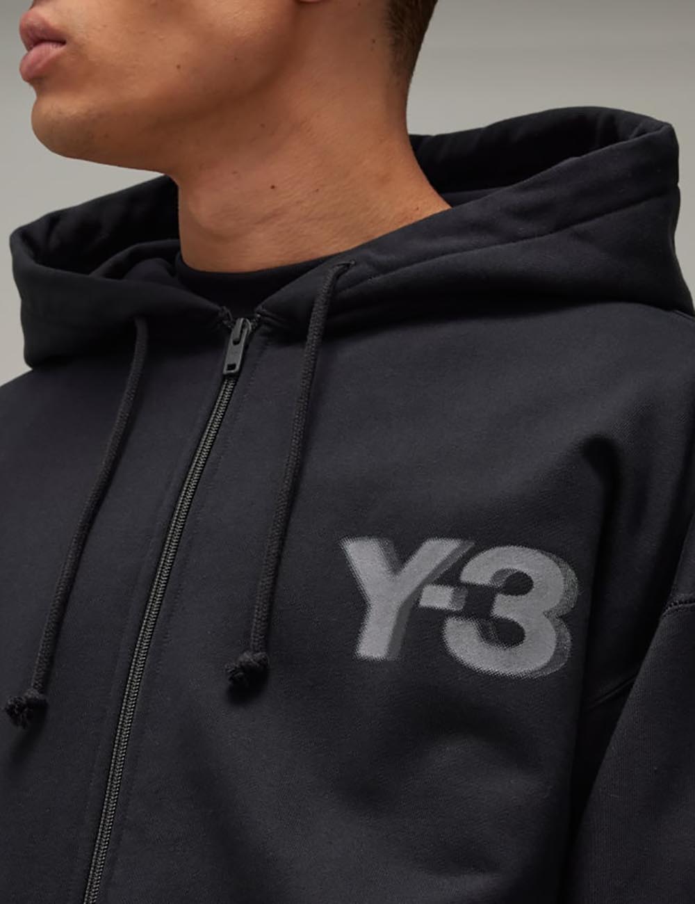 Y-3 LOGO ZIP HOODIE Y-3