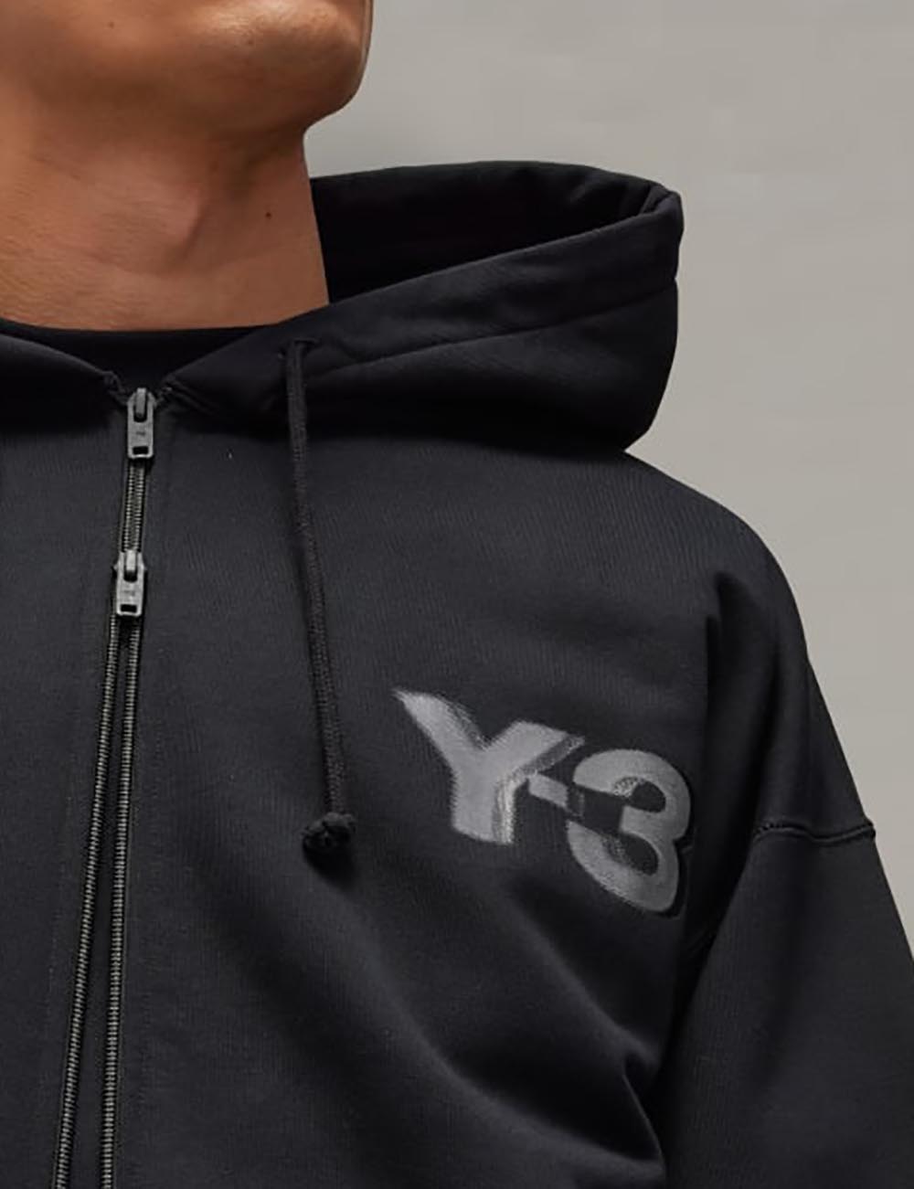 Y-3 LOGO ZIP HOODIE Y-3