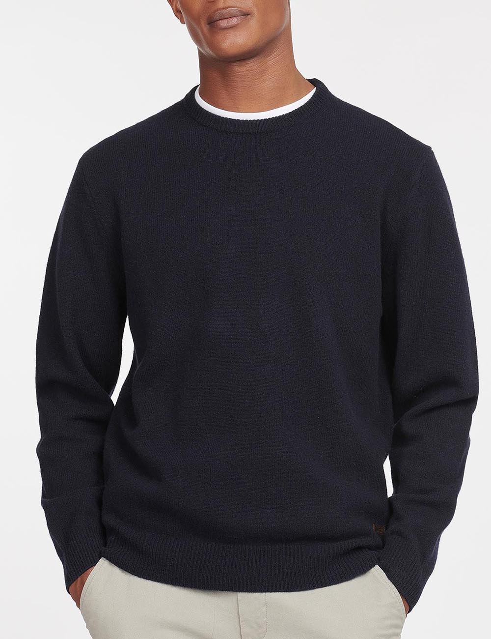 BARBOUR CREW NECK SWEATER