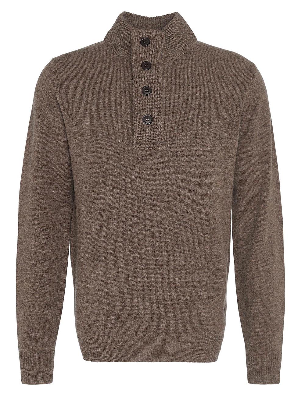 BARBOUR HALF ZIP KNITTED JUMPER