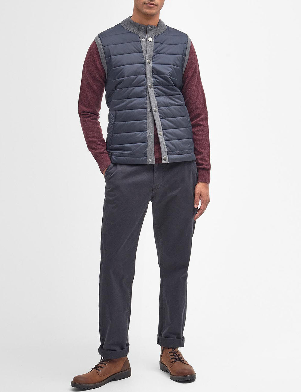 BARBOUR ESSENTIAL KNITTED GILET