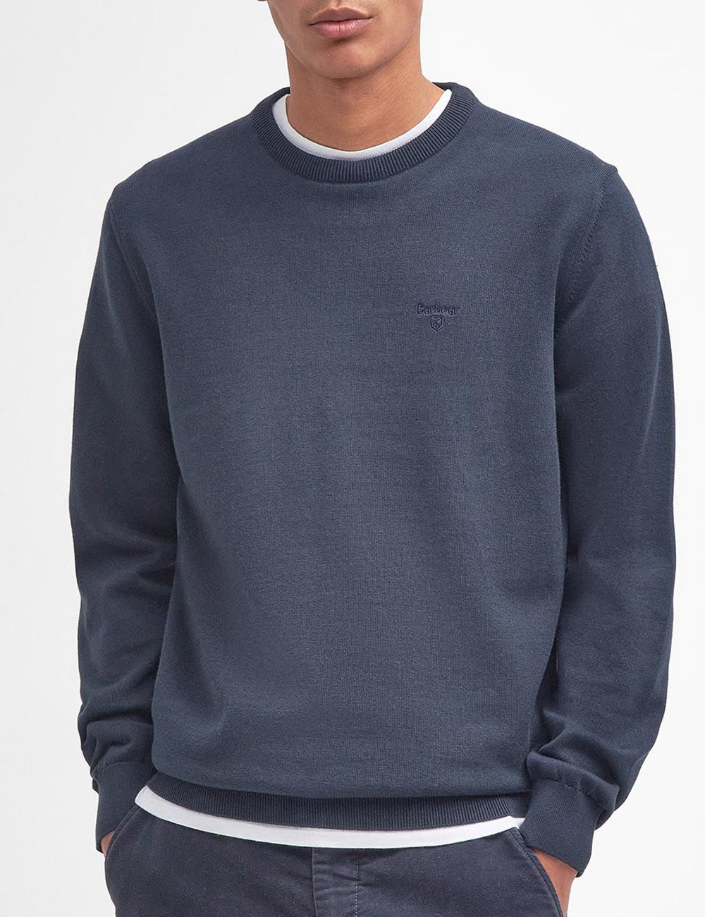 BARBOUR CREW NECK SWEATER BARBOUR