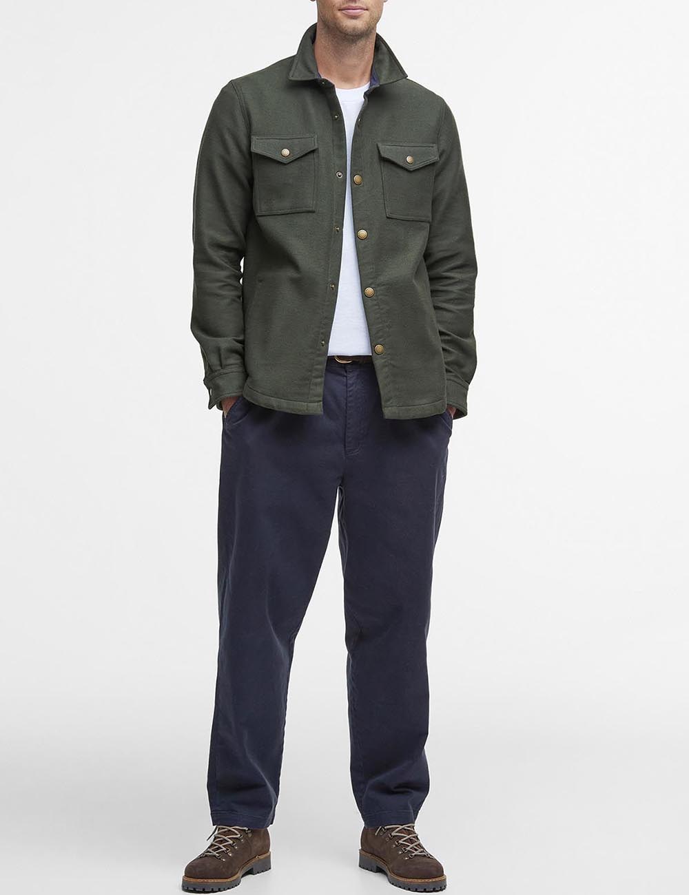 BARBOUR TAILORED TWILL OVERSHIRT