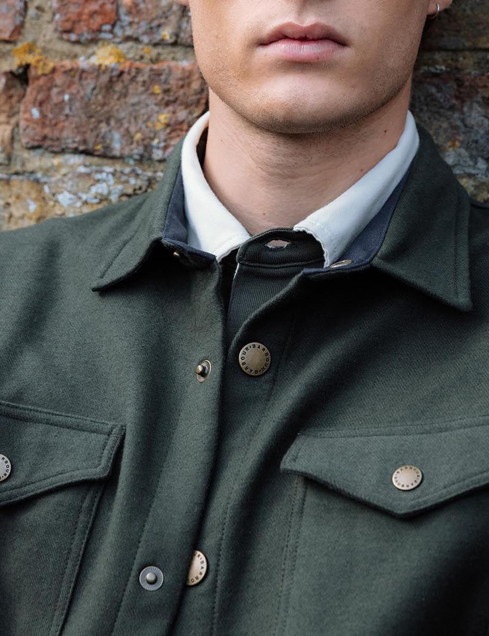 BARBOUR TAILORED TWILL OVERSHIRT