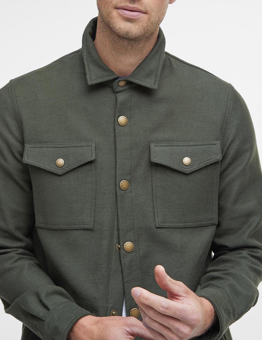 BARBOUR TAILORED TWILL OVERSHIRT