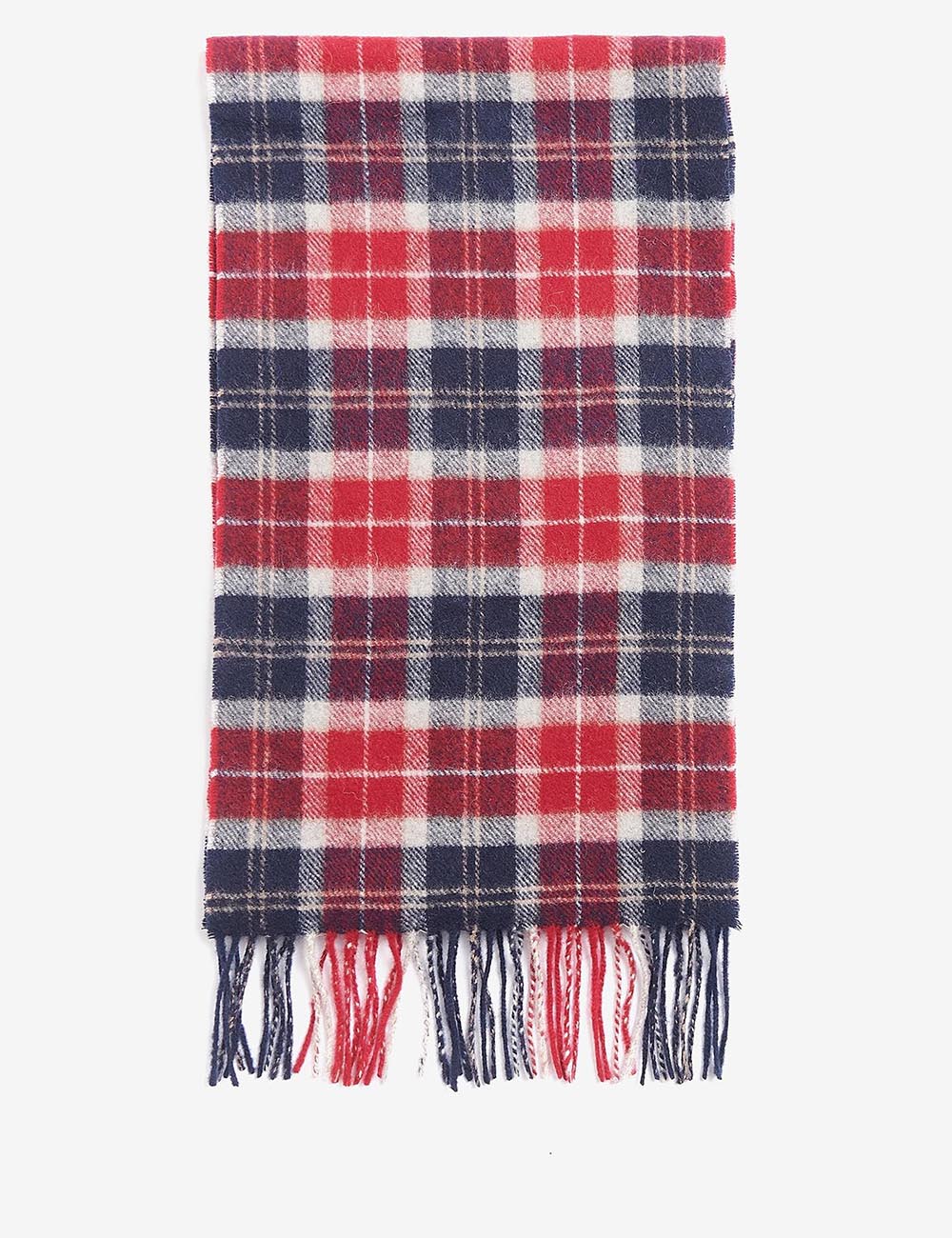 BARBOUR TARTAN LAMBSWOOL SCARF