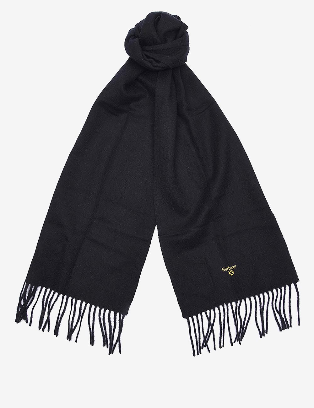 BARBOUR PLAIN LAMBSWOOL SCARF