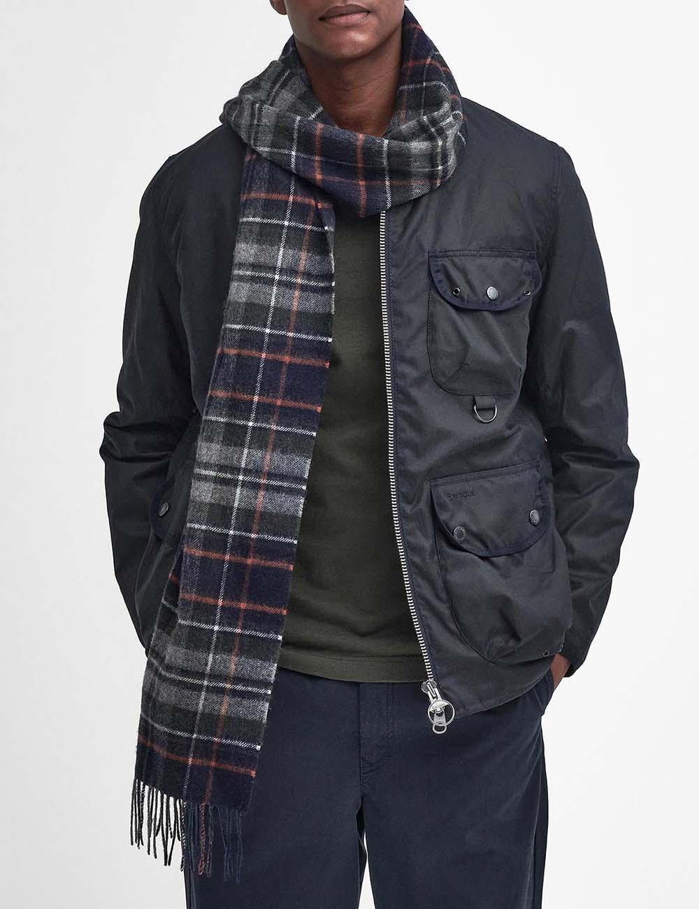 BARBOUR NEW CHECK TARTAN SCARF