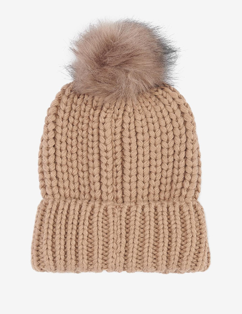 BARBOUR SALTBURN BEANIE BE11 ECRU