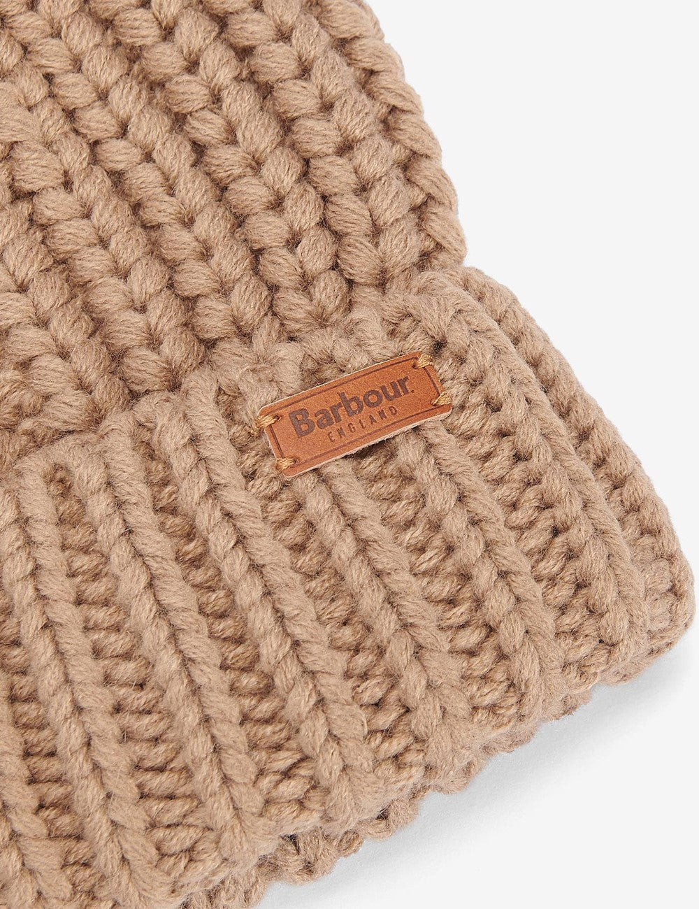 BARBOUR SALTBURN BEANIE BE11 ECRU