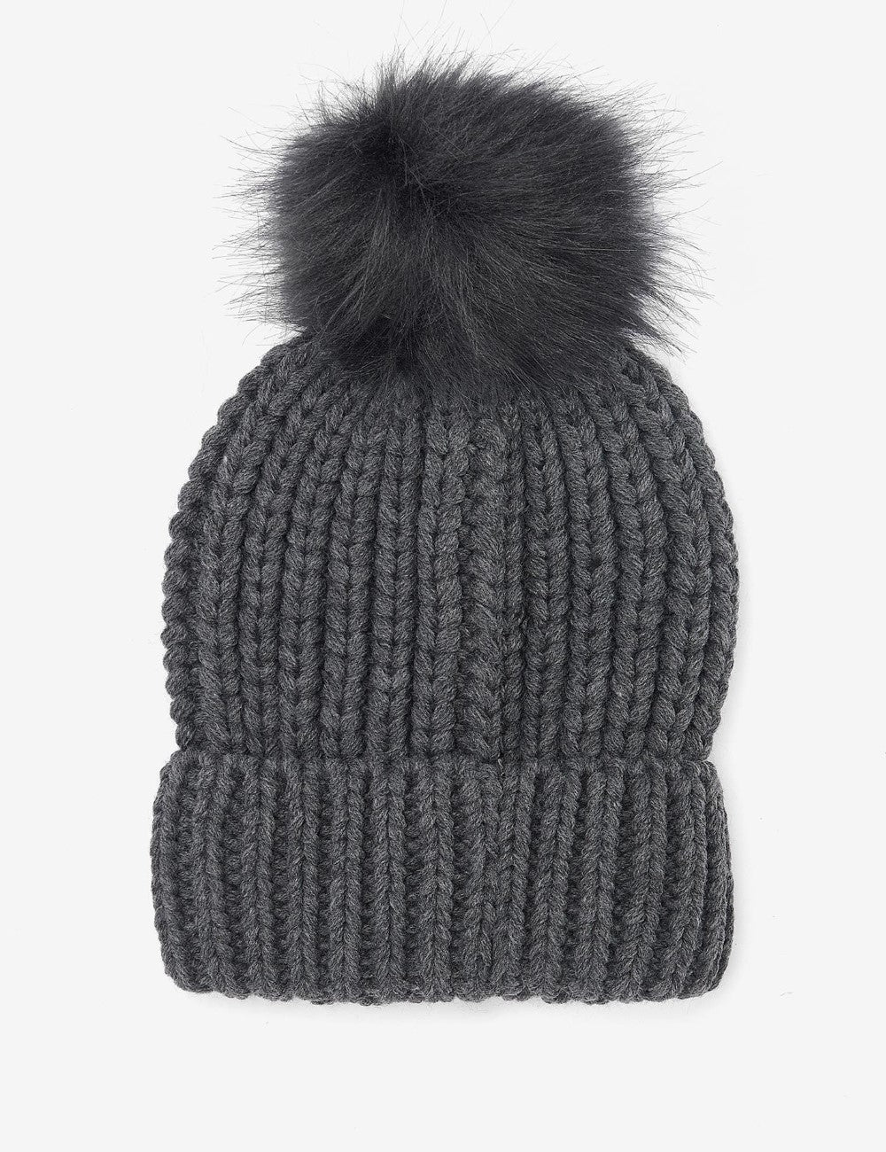 BARBOUR SALTBURN BEANIE CH11 CHARCOAL