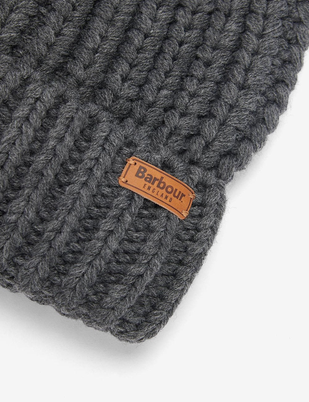 BARBOUR SALTBURN BEANIE CH11 CHARCOAL