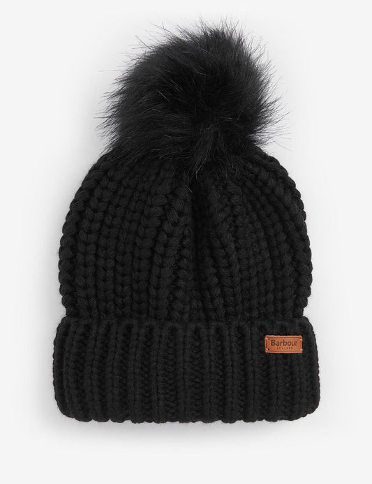 BARBOUR SALTBURN BEANIE BK11 BLACK