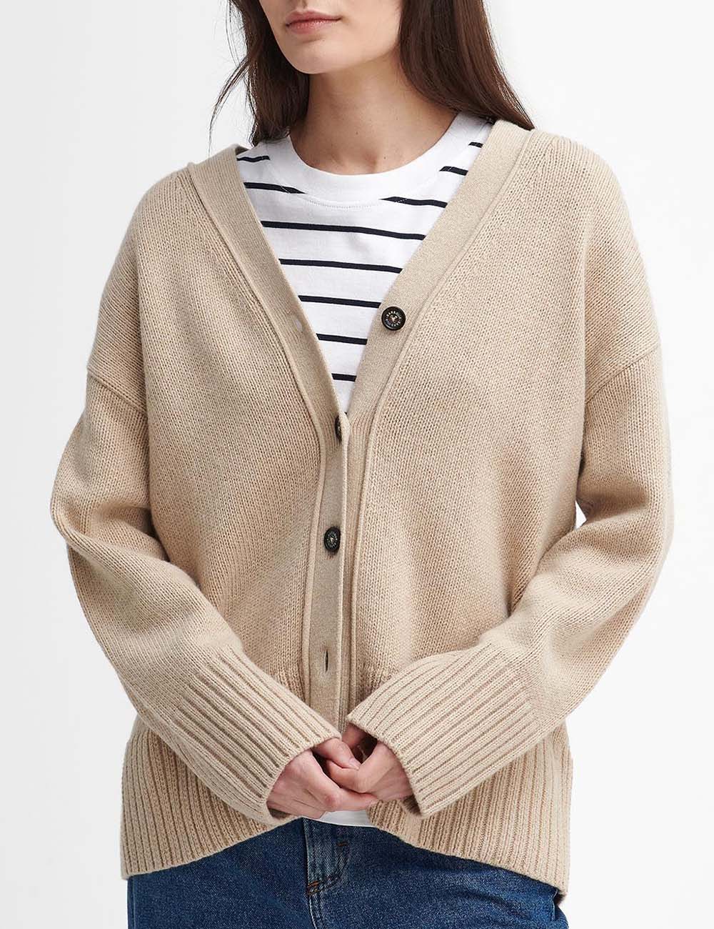 BARBOUR JONI KNITTED CARDIGAN