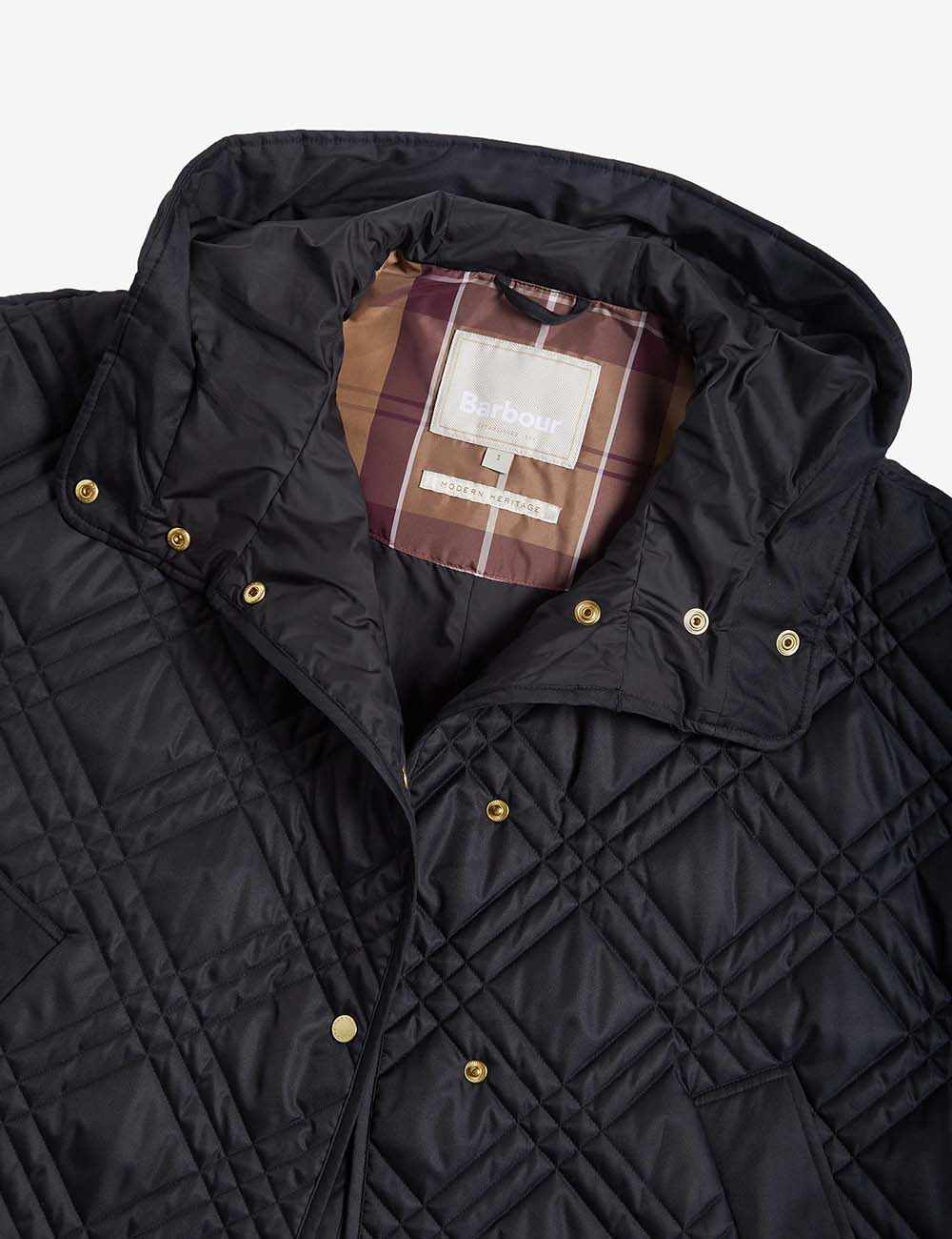 BARBOUR ASTOR QUILTED CAPE