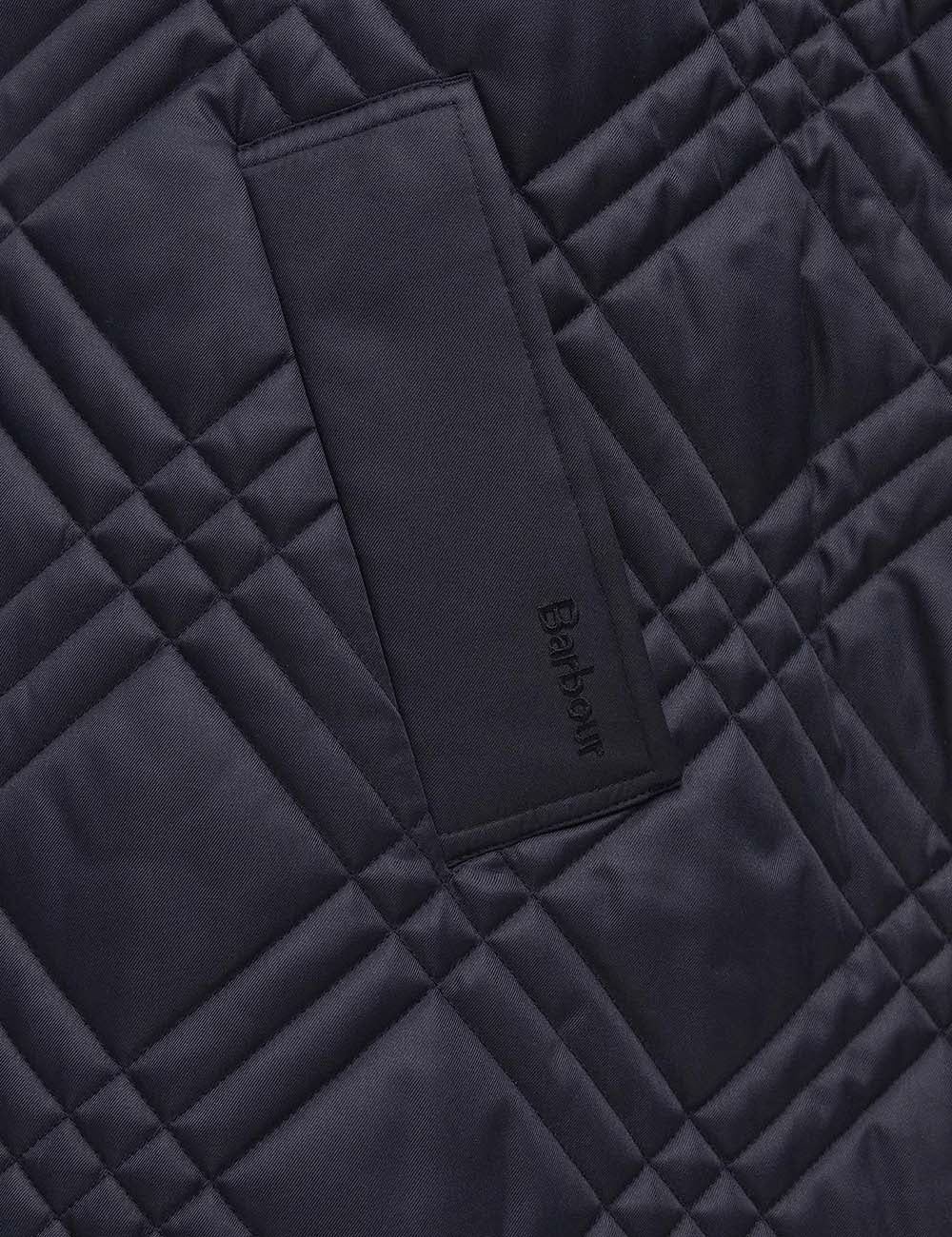 BARBOUR ASTOR QUILTED CAPE