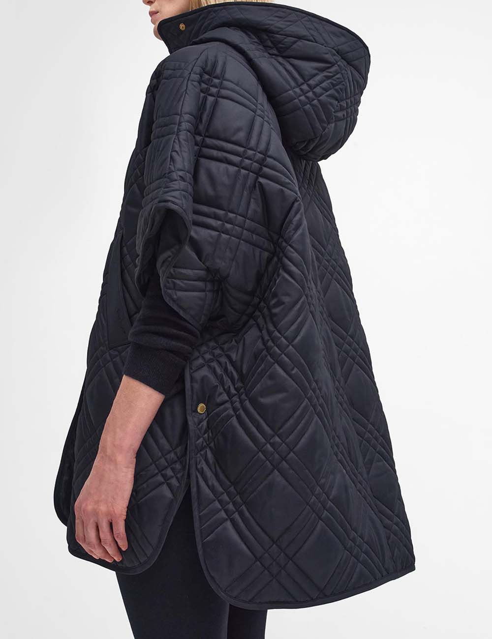 BARBOUR ASTOR QUILTED CAPE