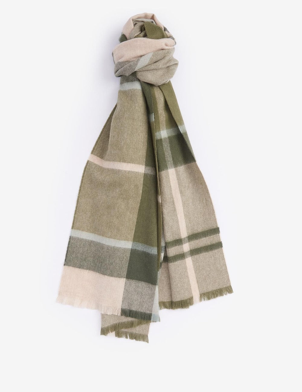 BARBOUR ROSEFIELD TARTAN SCARF