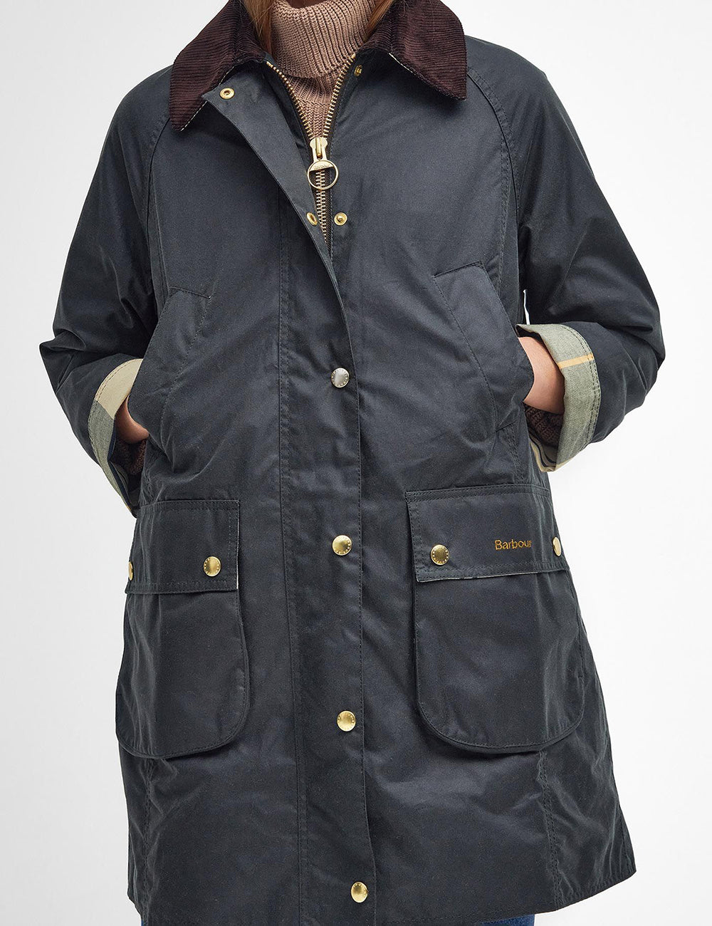 BARBOUR LONG BEADNELL WAX