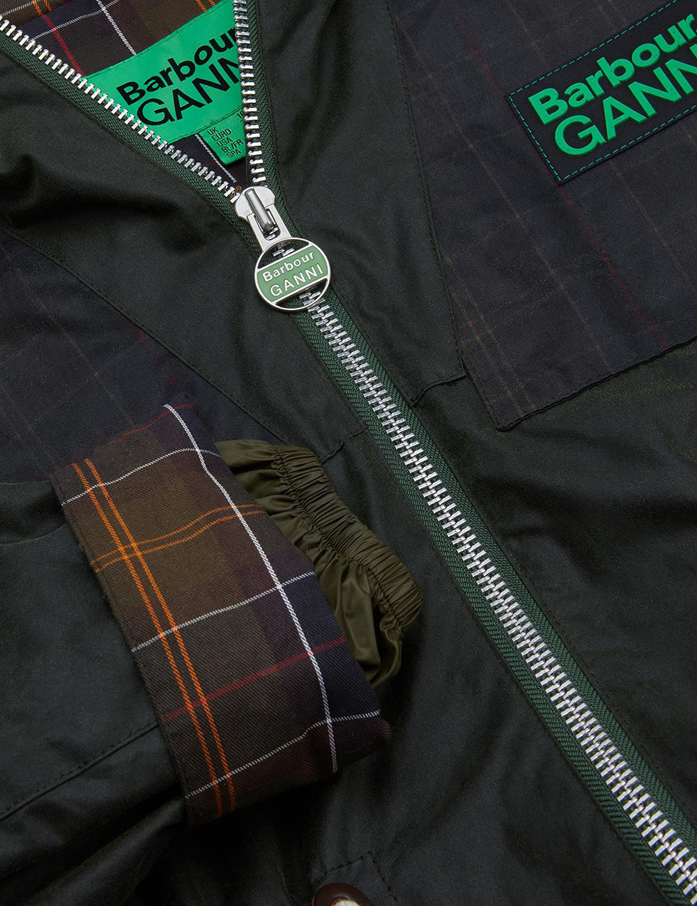 BARBOUR GANNI WAX PARKA