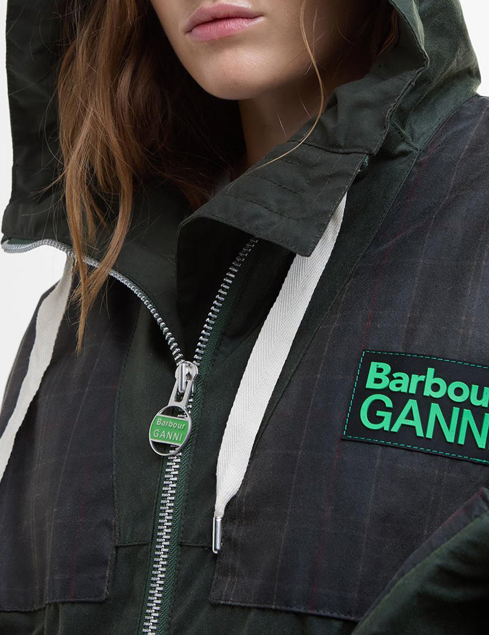 BARBOUR GANNI WAX PARKA