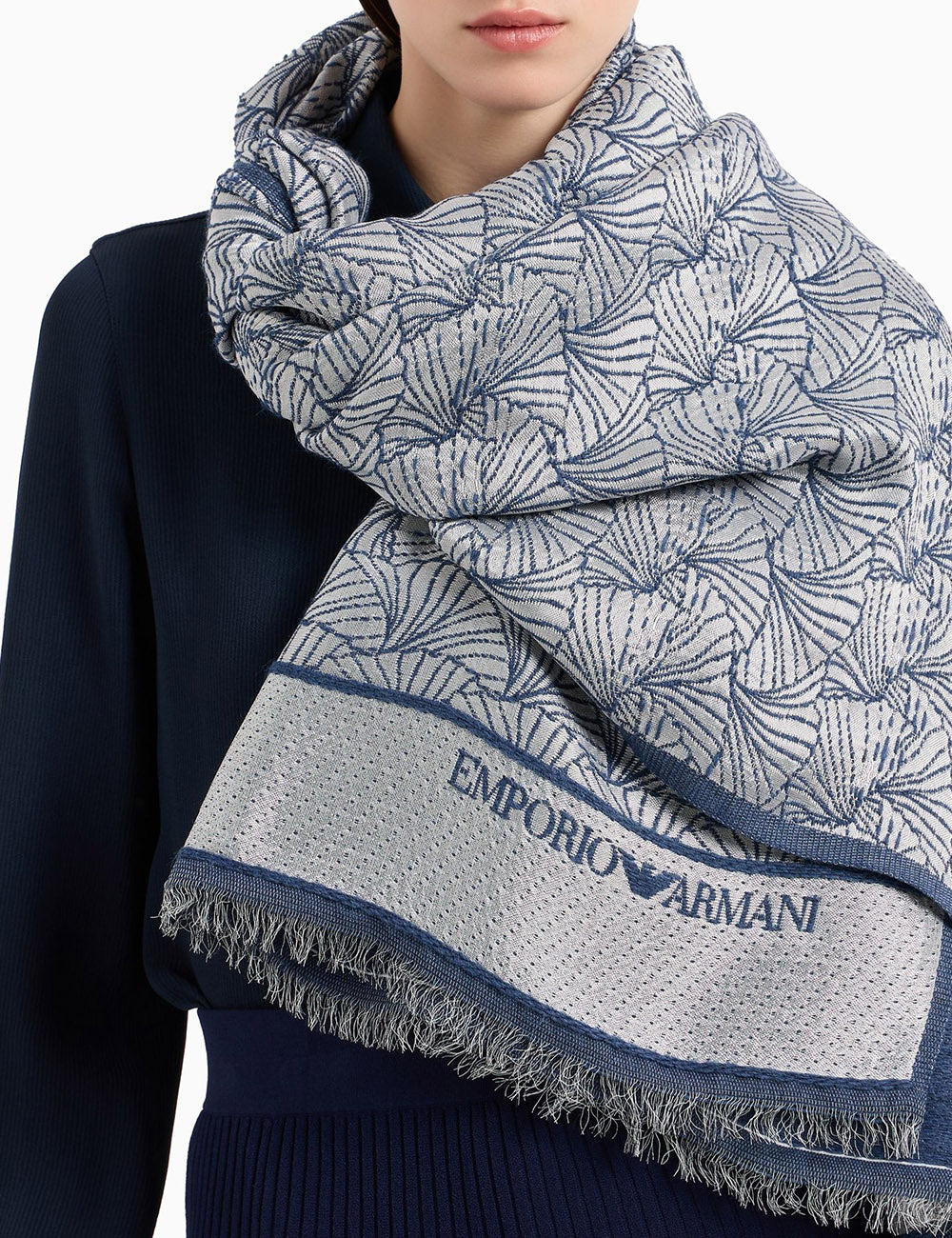 EMPORIO ARMANI LADY WOVEN STOLE EMPORIO ARMANI