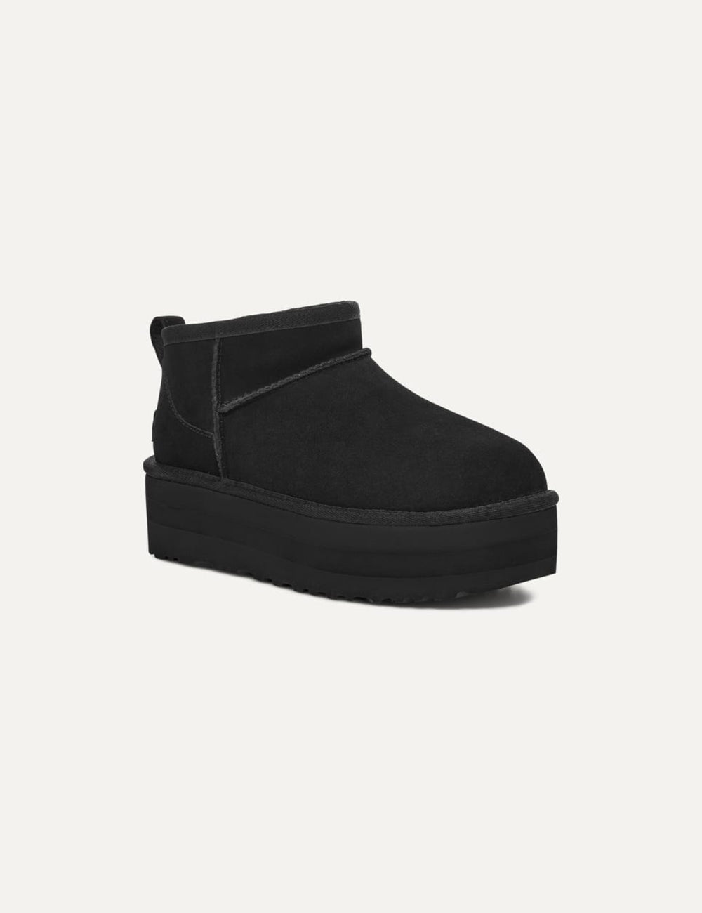 UGG CLASSIC ULTRA MINI PLATFORM BLACK