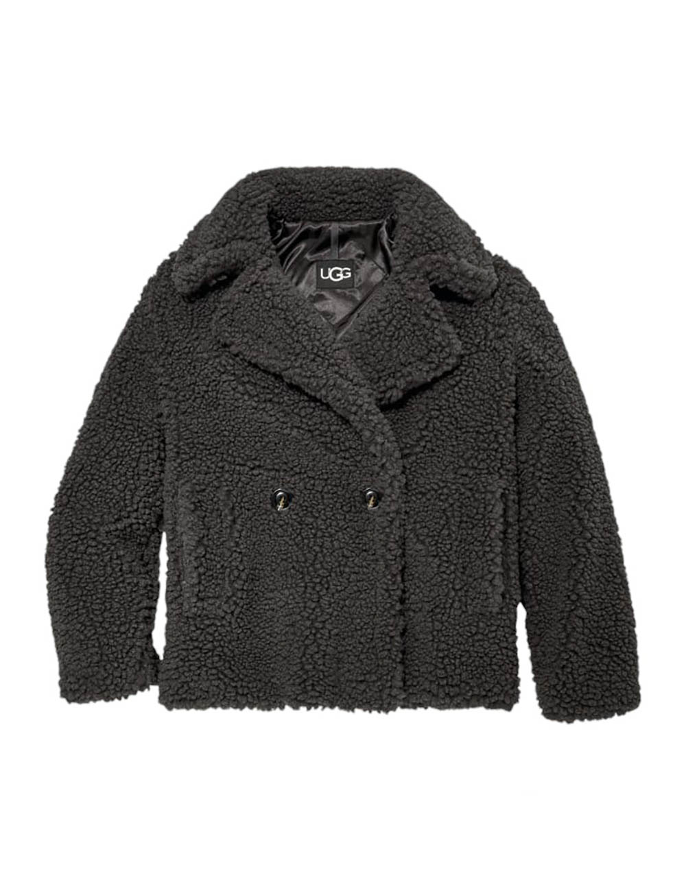 UGG GERTRUDE SHORT TEDDY COAT UGG