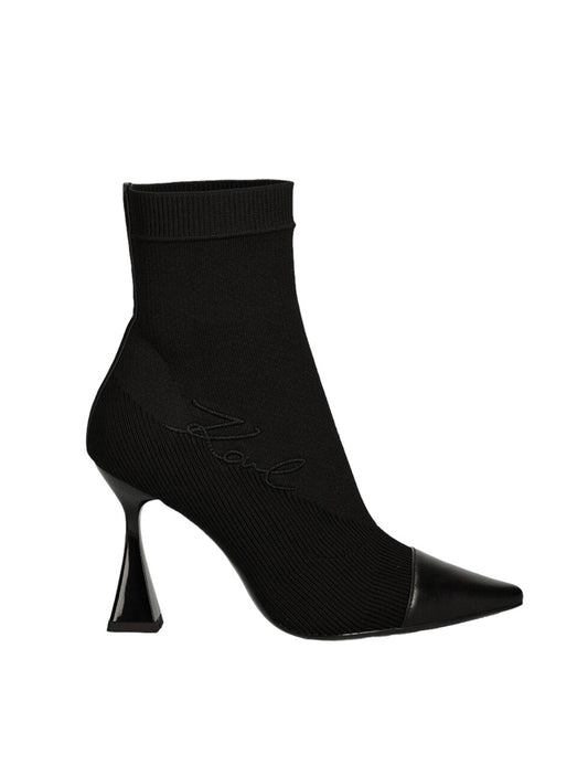 KARL LAGERFELD Embro Knit Ankle Bt KARL LAGERFELD