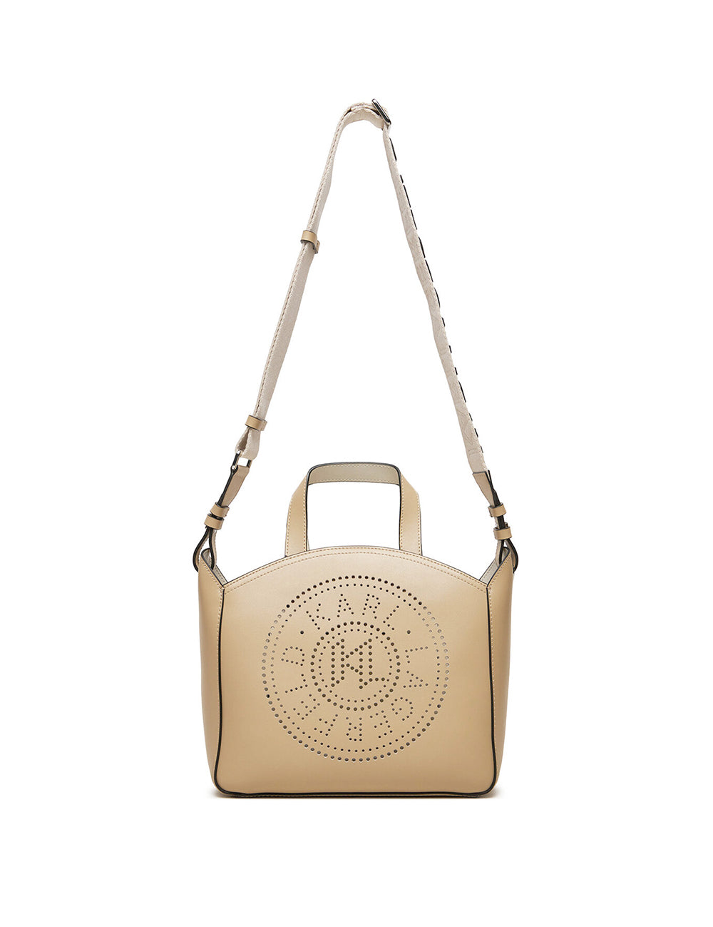 KARL LAGERFELD K/CIRCLE SM TOTE PERFORATED KARL LAGERFELD