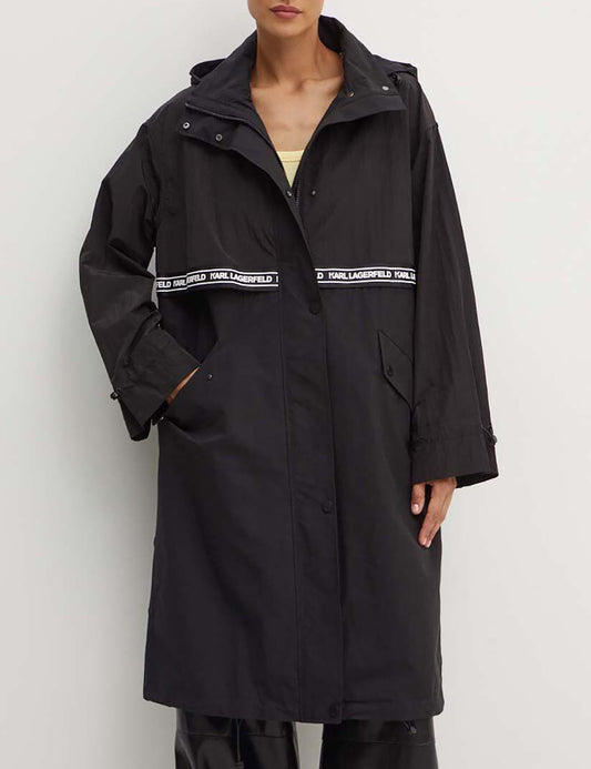 KARL LAGERFELD LIGHTWEIGHT PARKA KARL LAGERFELD