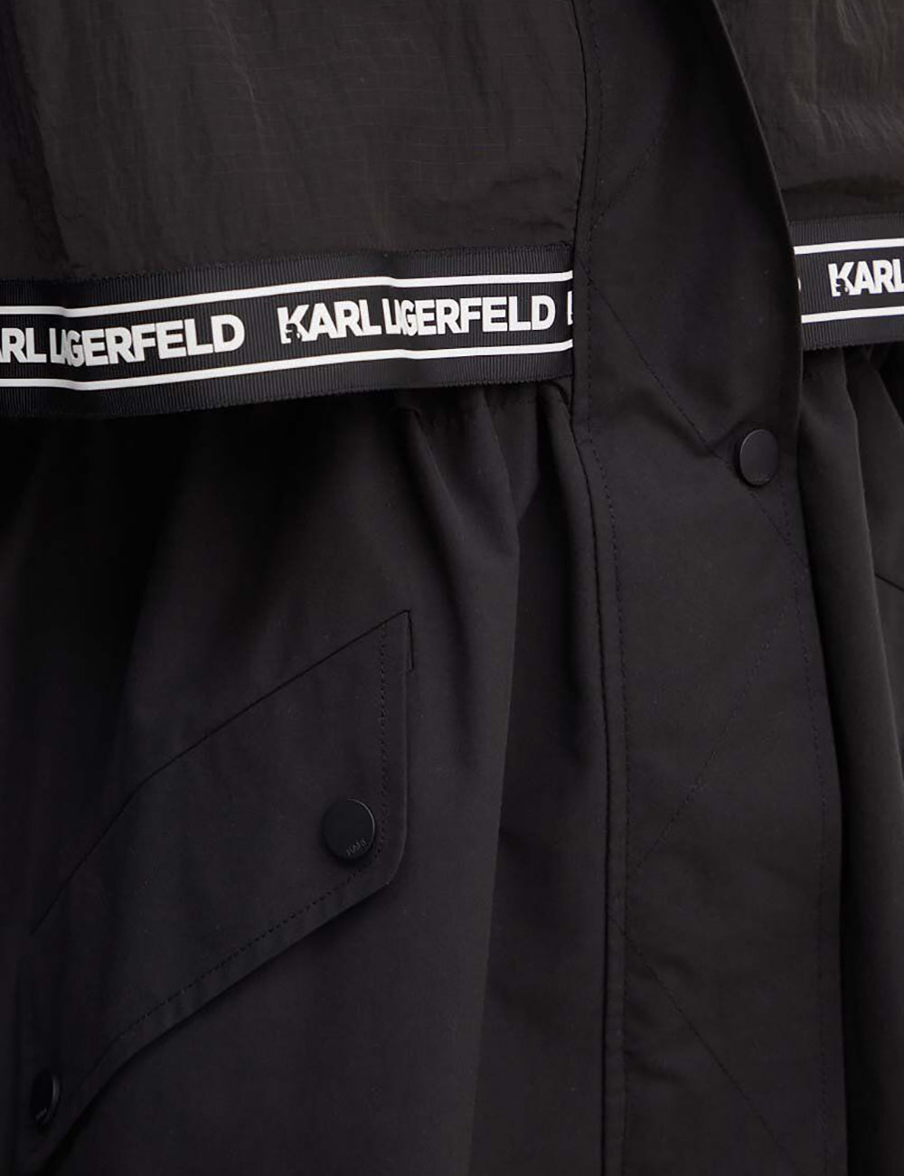 KARL LAGERFELD LIGHTWEIGHT PARKA KARL LAGERFELD