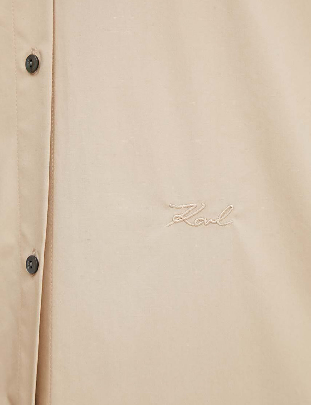 KARL LAGERFELD SIGNATURE TUNIC SHIRT KARL LAGERFELD