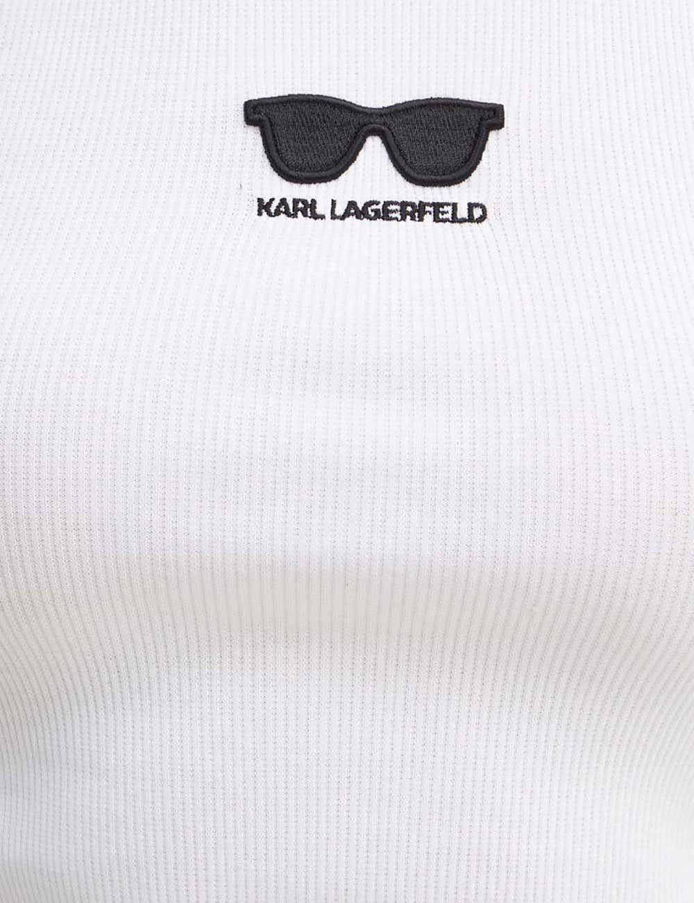 KARL LAGERFELD FASHION TANK TOP W/SUNGLASSES KARL LAGERFELD