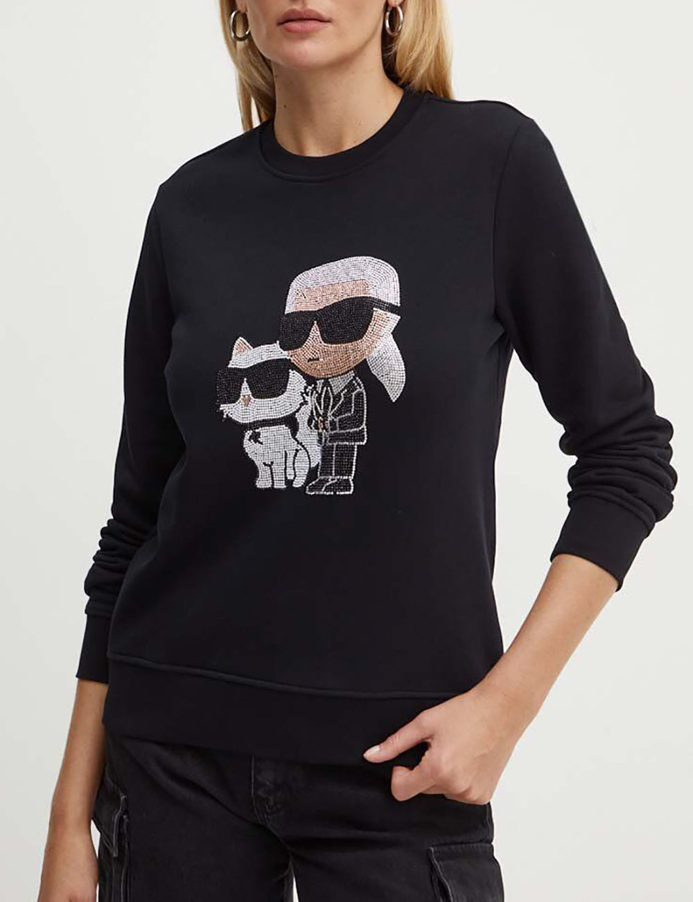 KARL LAGERFELD IKONIK 2.0 RS SWEATSHIRT KARL LAGERFELD