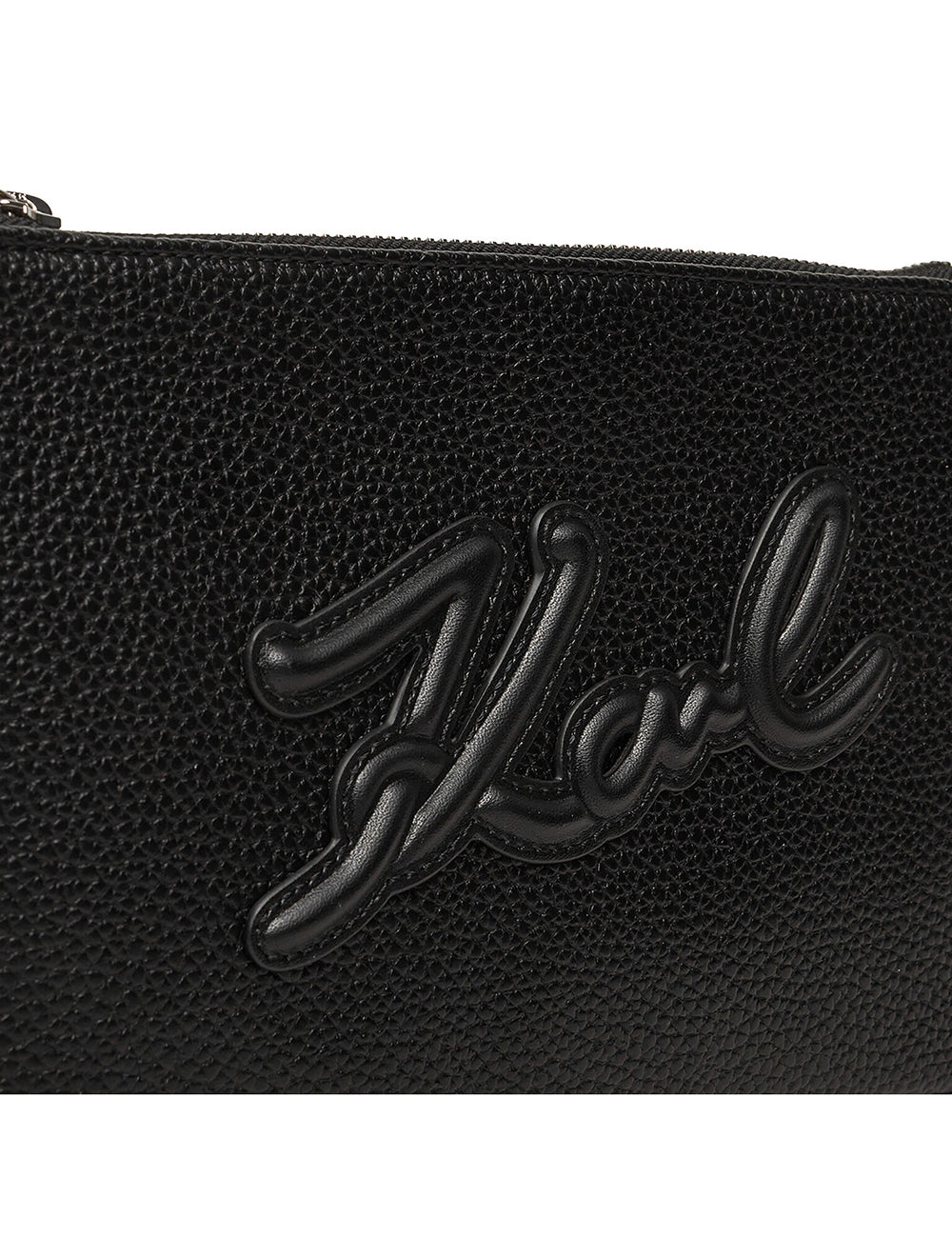 KARL LAGERFELD K/SKUARE SHOULDER POUCH GRAINY KARL LAGERFELD